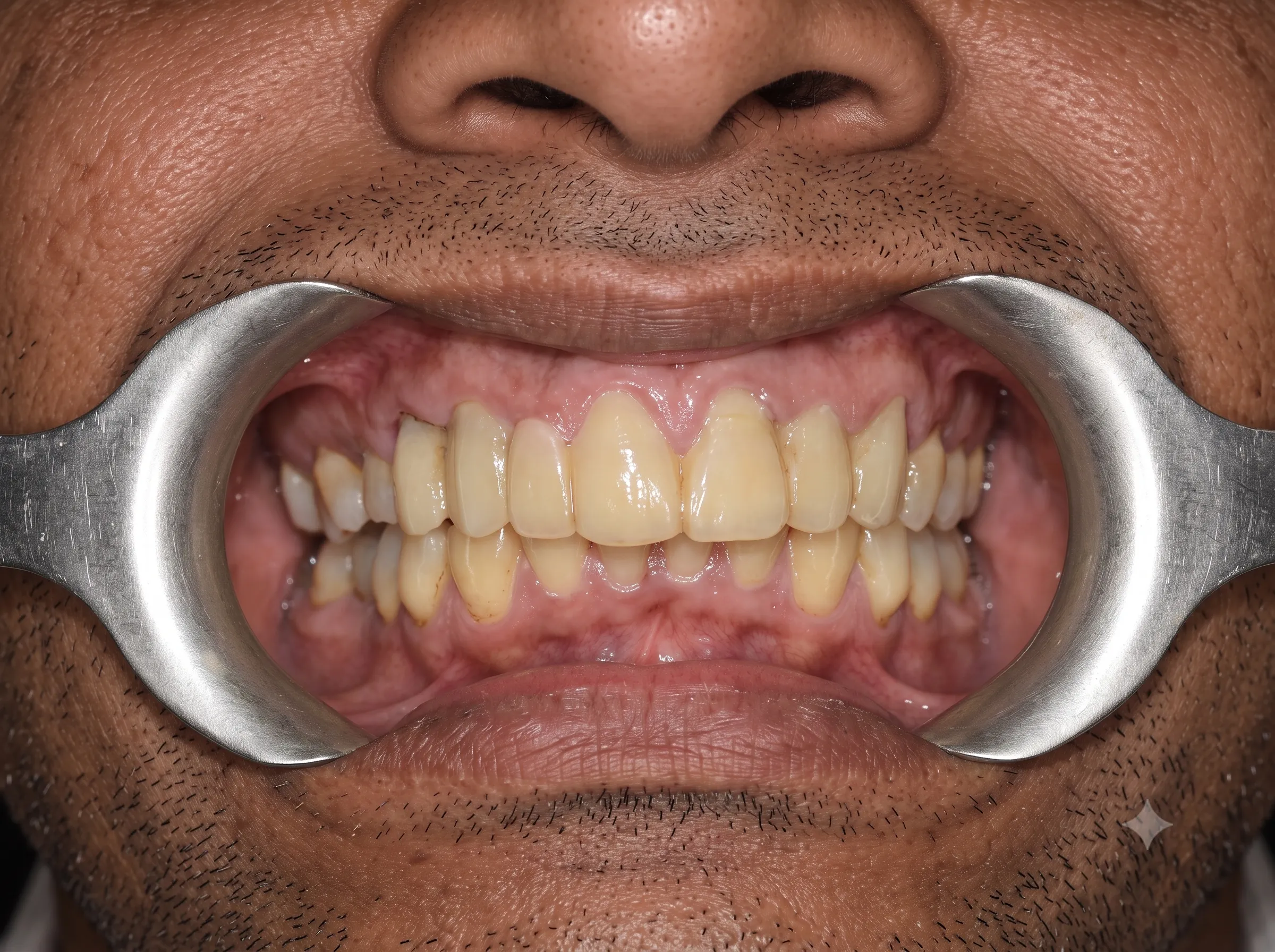 Aesthetic Dental Implant Smile Result After Treatment